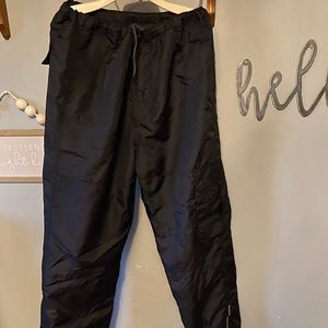 UTILITY brand black snow pants